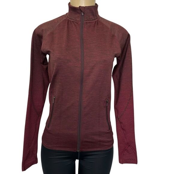 LULULEMON ruby full zip athletic running Jacket thumbholes stretchy women’s 6 - Picture 1 of 13